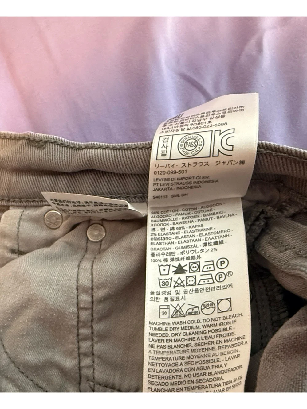 Levi’s Straight-Leg jeans